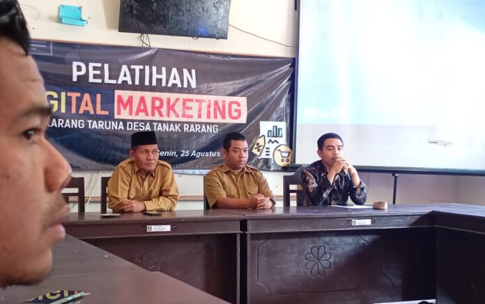 Dorong UMKM Go Digital, Desa Tanak Rarang Gelar Pelatihan Digital