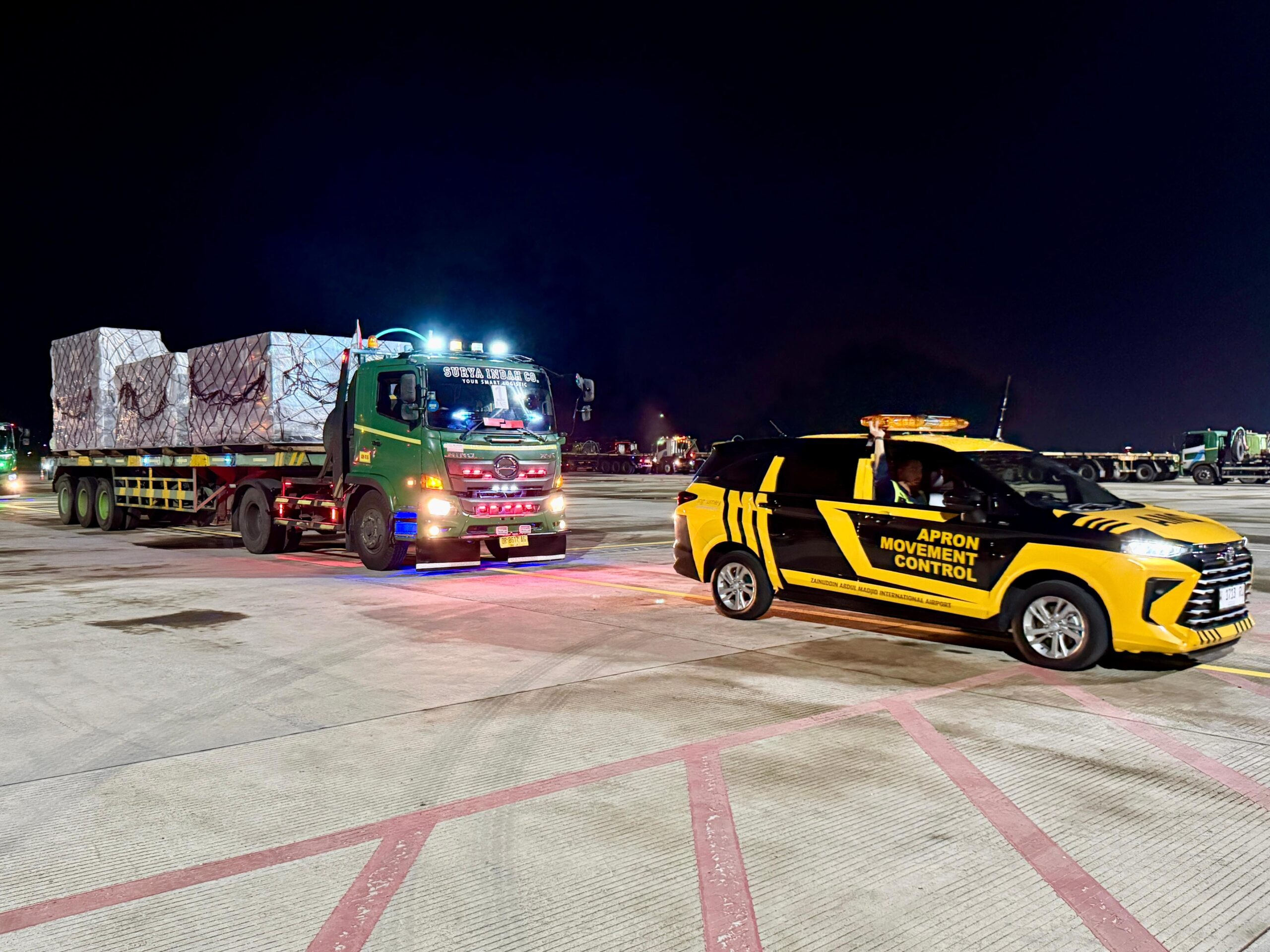 183 Ton Kargo Logistik MotoGP Tiba di Lombok