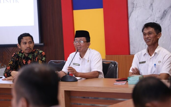 Dinas Kominfo Lombok Tengah Gelar Rakor Metadata Statistik Sektoral Perdana