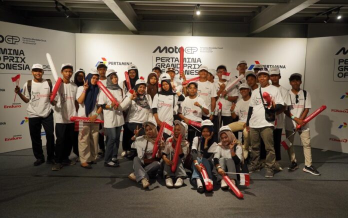 Kehadiran Pelajar Lombok Tengah Tambah Semarak Event MotoGP 2025