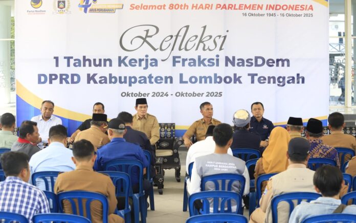Refleksi 1 Tahun Kerja, Fraksi NasDem Tegaskan Komitmen Kerja Lebih Keras